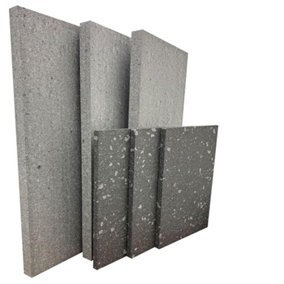 18 x Grey Rigid Polystyrene Foam Sheets 600x400x25mm Thick EPS70 SDN Slab Insulation Boards