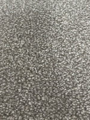 180 Cancun Grey Secondary Backing Carpet, Saxony Cut Pile Carpet, Heavy Duty Carpet for Home-14m(45'11.2") X 4m(13'1")-56m²