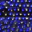 180 LED 1.7m x 1.2m Premier Multi Action Christmas Net Window Lights in Blue & White