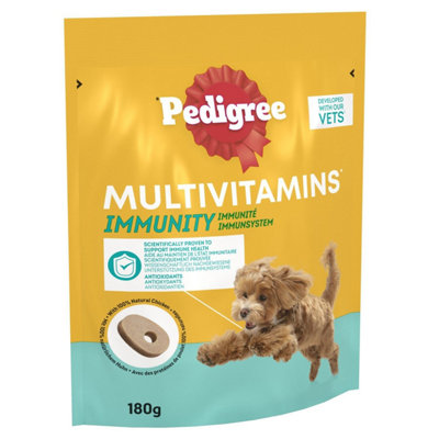 180 Pedigree Multivitamins Immunity Soft Dog Chews Dog Treats (6 x 180g)