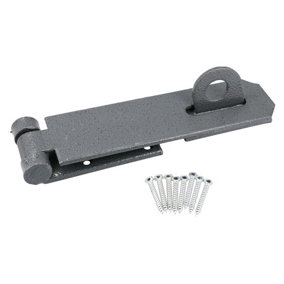 180 x 50mm Hasp And Staple Security Garage Shed Gate Door Latch Lock