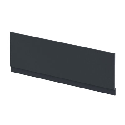 1800mm Bath MDF Front Panel & Plinth - Dark Grey