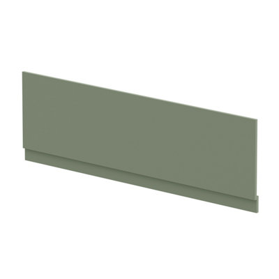 1800mm Bath MDF Front Panel & Plinth - Satin Green