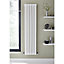 1800mm (H) x 420mm (W) - White Vertical Radiator (Paris) - DOUBLE Panel - (1.8m x 0.42m) - Depth 79mm