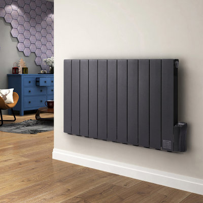 1800W ELECTRIC OIL FILLED RADIATOR SPACE HEATER WITH 3 HEAT SETTINGS ...