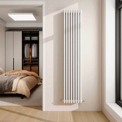 1800x380mm Vertical Traditional Column Cast Iron Style Radiator