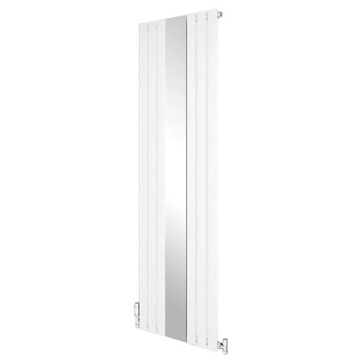 1800x535mm White Vertical Radiator - Single Flat Panel Design with ...