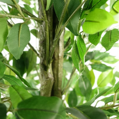 180cm Artificial Ficus Tree Green Realistic