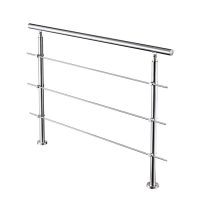 180cm Safety Balustrade Kit, 201 Stainless Steel Balcony Railing ...