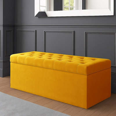 180cm-sd-ottoman-storage-box-mustard-gold-velvet-upholstered