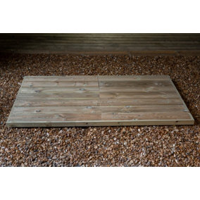180L/240L Medium Quintet Deck Base - Only available to order if ordered with Store - Wood