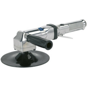 180mm Air Polisher - 1/4" BSP Inlet - 2500 RPM - Trigger Operated Throttle