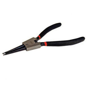 180mm External Circlip Pliers Hardened Tips PVC Handles Electrician Tool