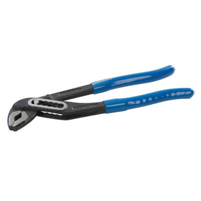 180mm x 45mm Adjustable Jaw Water Pump Pliers Low Profile Slim Plumbing Wrench