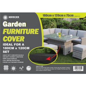 180X120X75Cm Rectangular Furniture Cover