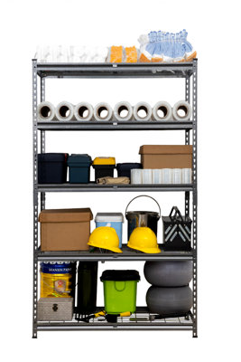5-Tier Wire Shelving Unit – Heavy Duty Metal Storage Rack, Chrome, 24x14x60 Inches 2 thumbnail image