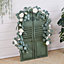 185cm Artificial Rose Eucalyptus Garland Vine Wall Hanging Wedding Arch Door Decor