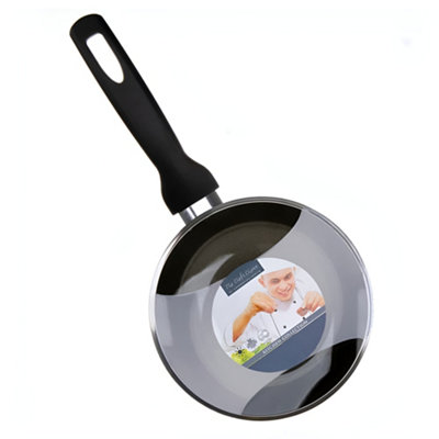 18cm Non-Stick Sauce Pan & Glass Lid