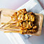 18cm Wooden Bamboo Paddle Skewers - Pack of 1000