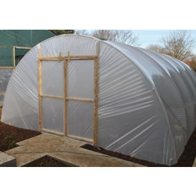 18ft x 24ft Large Commercial Heavy Duty Polytunnel Kit - Professional Greenhouse