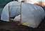 18ft x 42ft Large Commercial Heavy Duty Polytunnel Kit - Professional Greenhouse