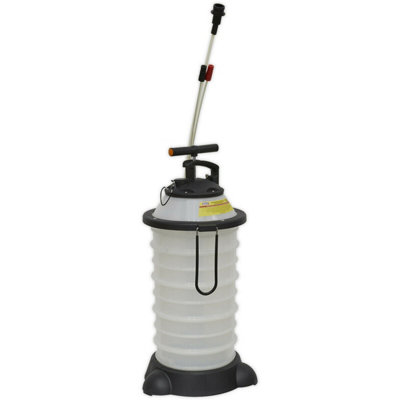18L Manual Oil & Fluid Extractor with Probes and Extension Tube for Easy Use
