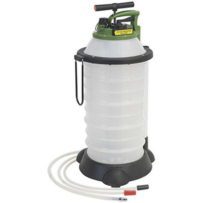 18L Manual Vacuum Oil & Fluid Extractor with Controlled Discharge Feature