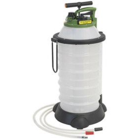 18L Oil & Fluid Extractor - Manual Vacuum Pump - Controlled Discharge Function