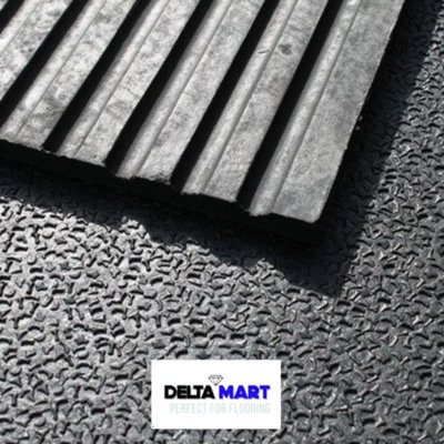 18mm Amoeba Top Rubber Mats Heavy Duty 6'x4' Flooring for Stables, Gyms ...
