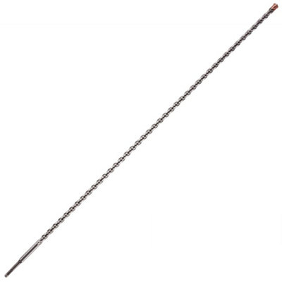 18mm x 1000mm Long SDS Plus Drill Bit. TCT Cross Tip With Copper Coating. High Performance Hammer Drill Bit 1 Metre