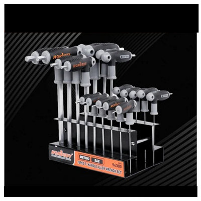 18PC Long Hex Allen Keys Wrench Set