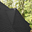 18Pcs Black Self Adhesive Mosaic Asphalt Shingles Bitumen Roofing L 1m x W 333mm x T 2.7mm