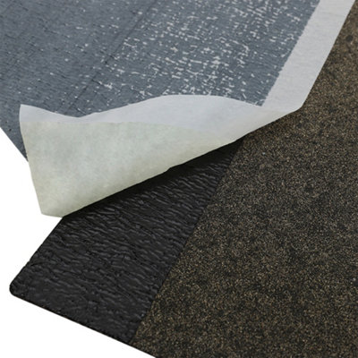 18Pcs Grey Asphalt Shingles Bitumen Roofing Tiles Covering 2.61sqm