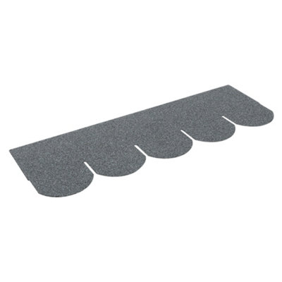 18Pcs Grey Asphalt Shingles Bitumen Roofing Tiles for Durable and Weather Resistant Roofs