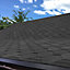 18Pcs Grey Self Adhesive Mosaic Asphalt Roof Shingles Bitumen Shed Roofing L 1m x W 333mm x T 2.7mm