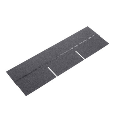 18Pcs Grey Tab Asphalt Shingles Bitumen Roof Tiles Covering 2.61sqm