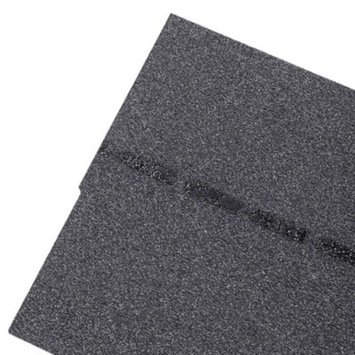 18Pcs Grey Tab Asphalt Shingles Bitumen Roof Tiles Covering 2.61sqm