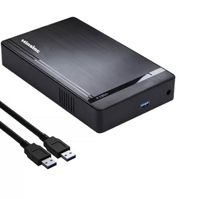 18TB USB3.0 2.5" 3.5" SATA HDD External Hard Drive Disk Enclosure Case UK