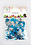 18th Birthday Confetti Blue & Silver 2 pack x 14 grams birthday decoration Foil Metallic 2 pack