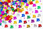 18th Birthday Confetti Multicolour 4 pack x 14 grams birthday decoration Foil Metallic 4 pack