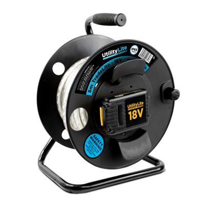 18V Battery TradeLite - 5m LED Light Reel