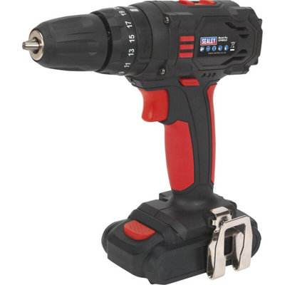 18V Cordless Hammer Drill Driver Kit - 10mm Keyless Chuck - 1.5Ah ...