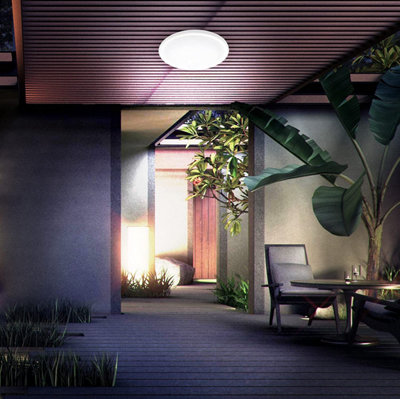 18W 330mm LED Microwave Sensor Ceiling Light, Daylight
