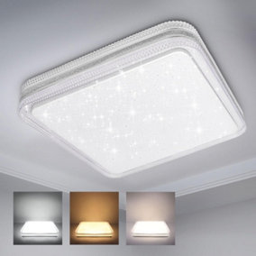 18W LED Square Ceiling Light CCT, 2200 Lumen