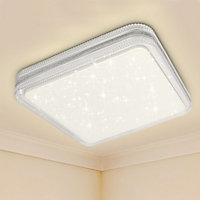 18W LED Square Ceiling Light, daylight 4200K, 1900 Lumen