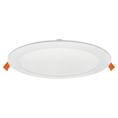 18w Recessed LED Round Panel Light 6500K Continuous Running Hours ...