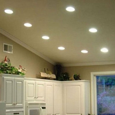 18W Recessed Round LED Downlight Mini Panel 220mm Diameter 2 Years Warranty