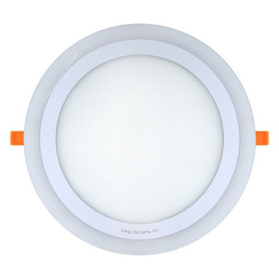 18w RGB Round LED Ceiling Panel with 6w Colour Changing Ring Remote Controlled