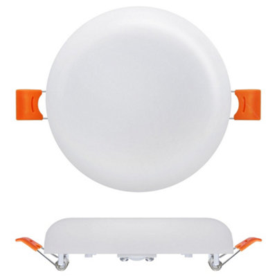 18w Round LED Panel Light Recessed with Edge Lit 6500k 18RCWA