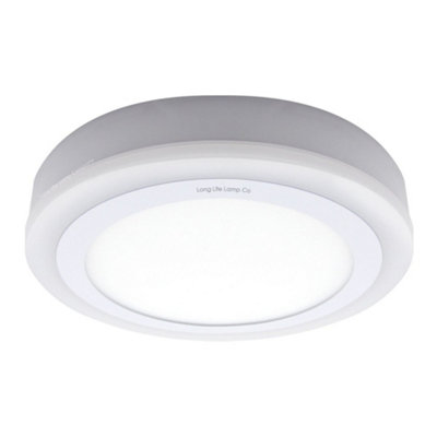 18w Surface Mount Ceiling LED Round Ring Panel Blue
